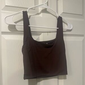 Aritzia brown tank